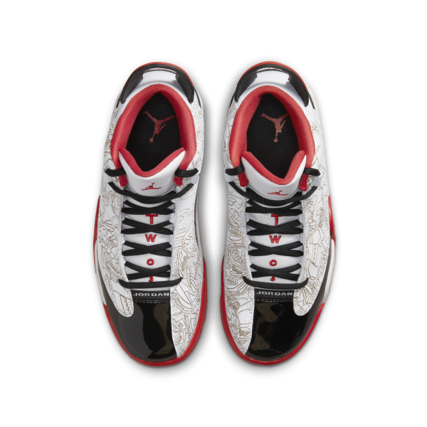 Jordan - Boy - GS Dub Zero - White/Red/Black/Grey