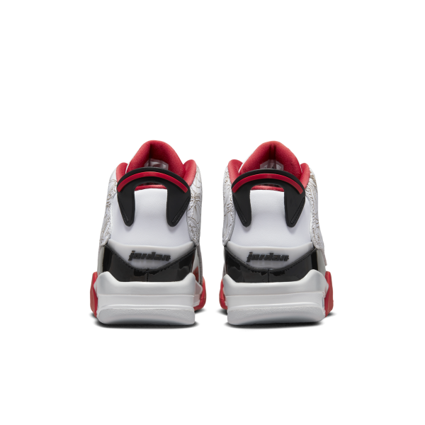 Jordan - Boy - GS Dub Zero - White/Red/Black/Grey