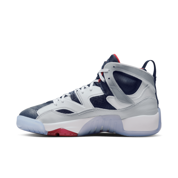 Jordan - Men - Jumpman Two Trey - White/Navy/Red – Nohble