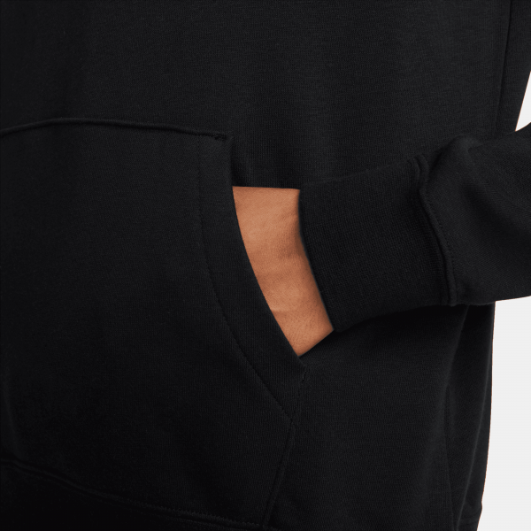 Nike - Women - Club Pullover Hoodie - Black/White