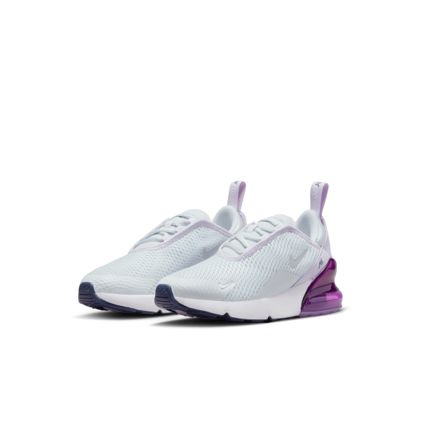 Nike - Boy - PS Air Max 270 - White/Silver