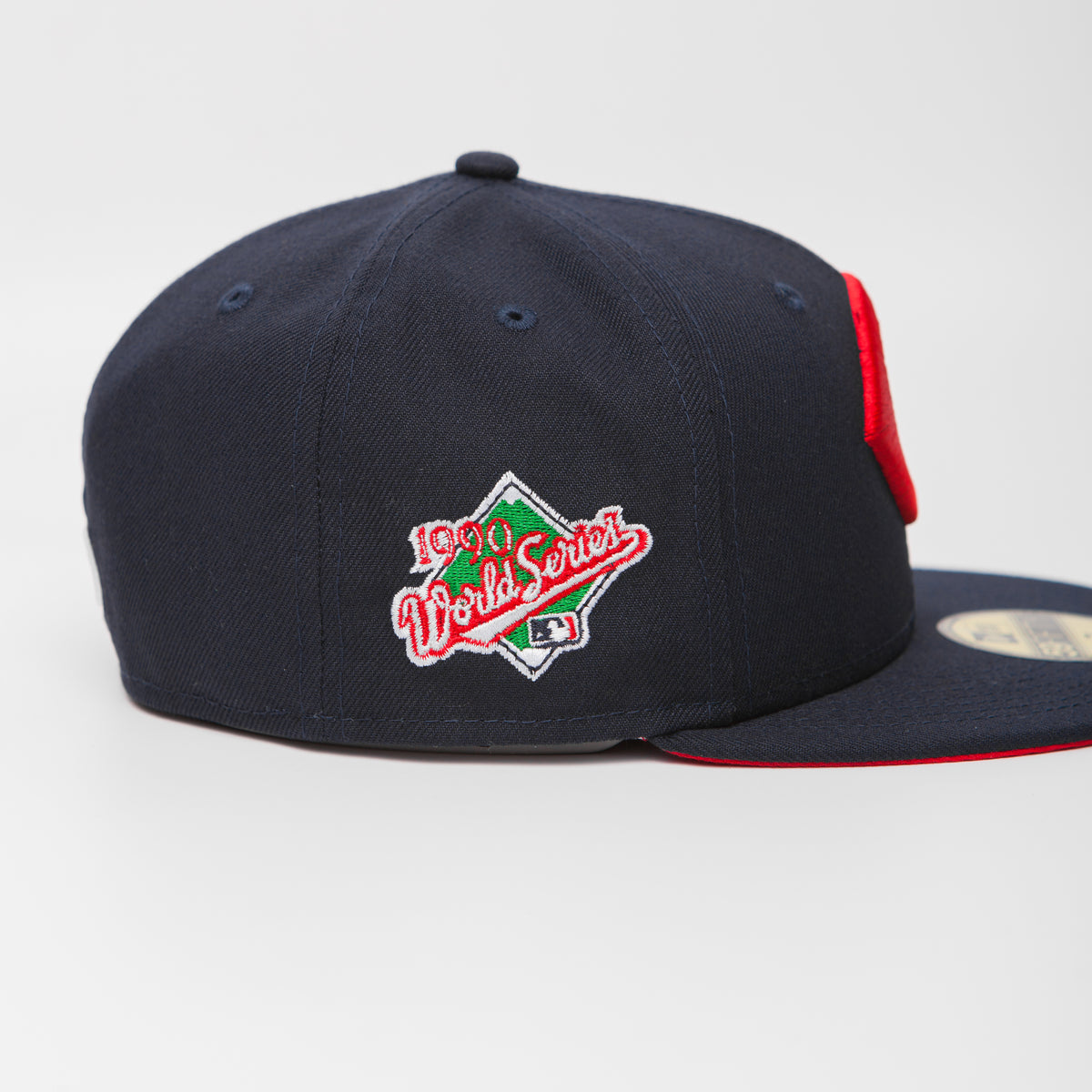 90s USA製 new era mlb cincinnati reds cap NEW ERA LOGO HISTORY 59FIFTY FITTED - CINCINNATI REDS (1990