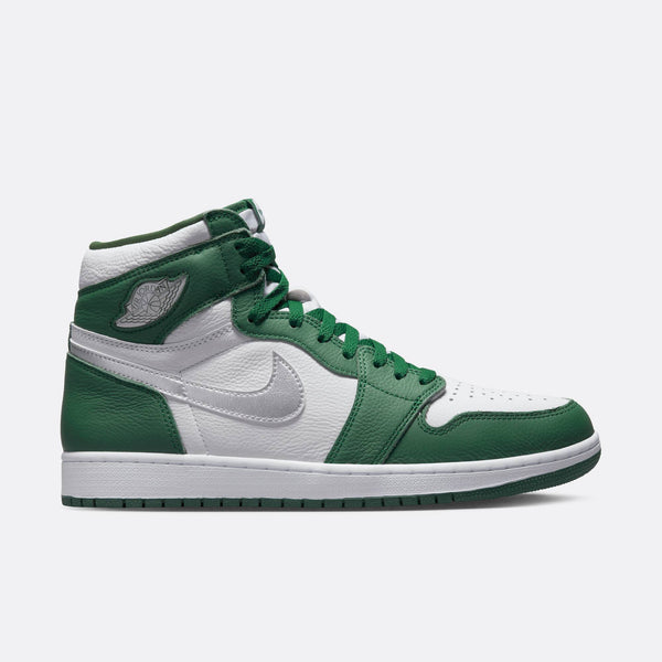Jordan - Men - Retro 1 High OG - Gorge Green/Silver/White