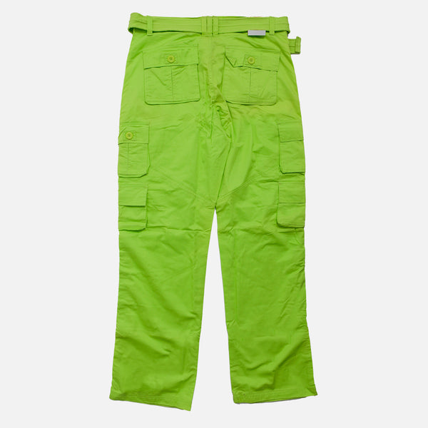 Vintage - Men - Akademiks Neon Cargo Pant - Lime