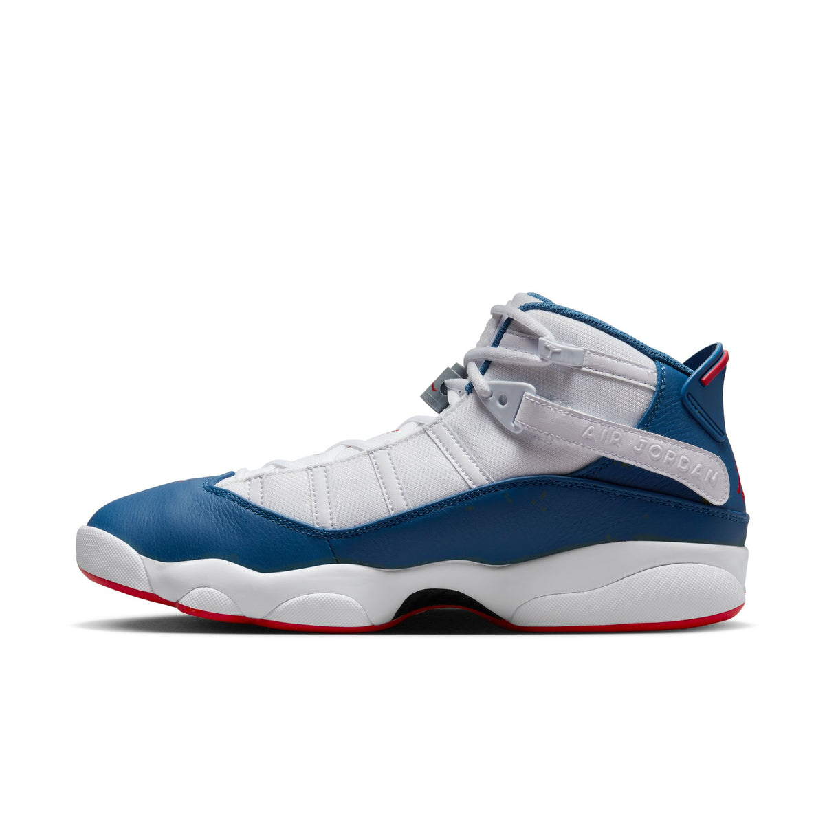Jordan - Men - 6 Rings - White/True Blue/University Red – Nohble