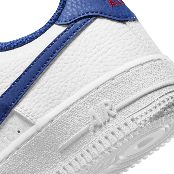 Nike - Boy - GS Air Force 1 - White/Deep Royal Blue/University Red
