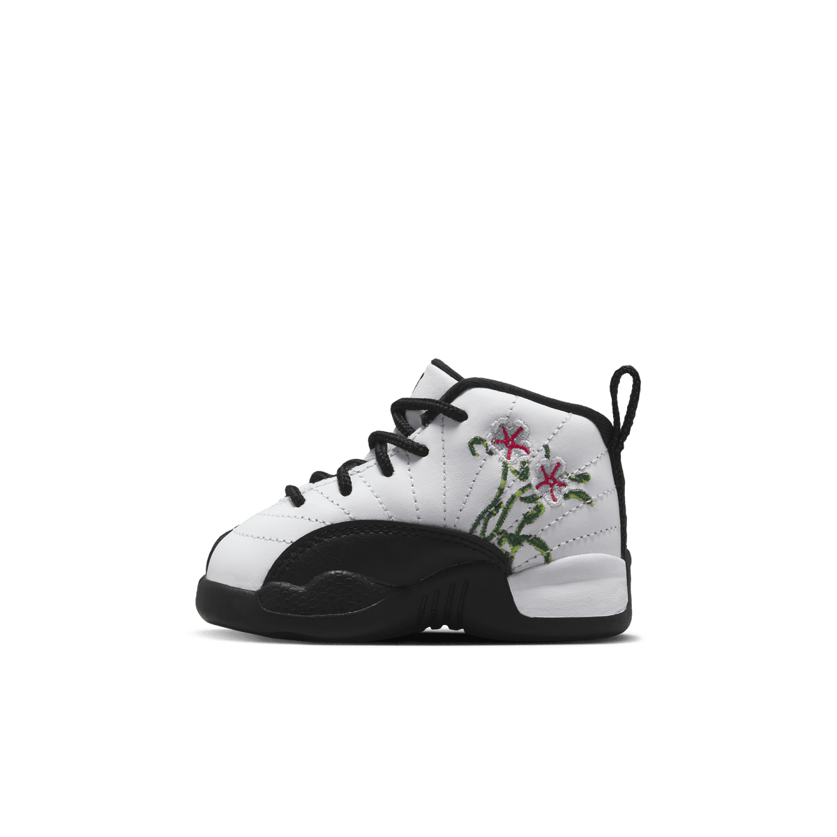 Jordan Girl TD Retro 12 White Green Lavender Nohble