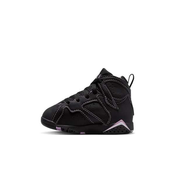 Jordan - Girl - TD Air Jordan Retro 7 - Black/Barely Grape/Rush Fuchsia