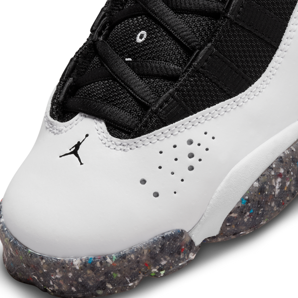 Jordan - Girl - GS 6 Rings - White/Black/Picante Red