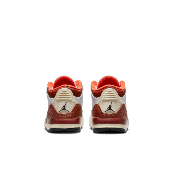 Jordan - Boy - PS Air Jordan Retro 3 SE - White/Black/Mars Stone
