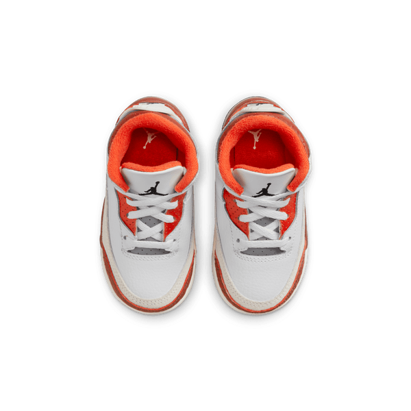 Jordan - Boy - TD Air Jordan Retro 3 SE - White/Black/Mars Stone