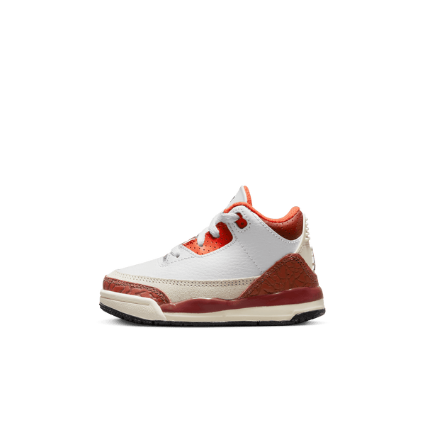 Jordan - Boy - TD Air Jordan Retro 3 SE - White/Black/Mars Stone