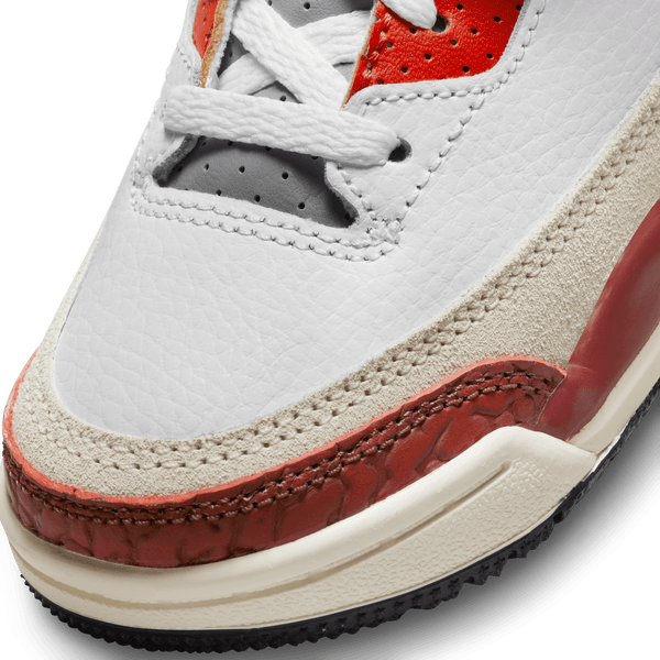Jordan - Boy - TD Air Jordan Retro 3 SE - White/Black/Mars Stone