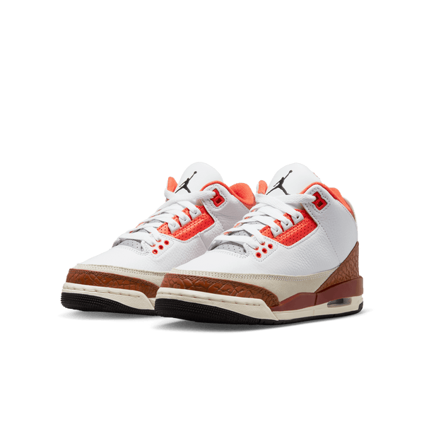Jordan - Boy - GS Air Jordan Retro 3 SE - White/Black/Mars Stone