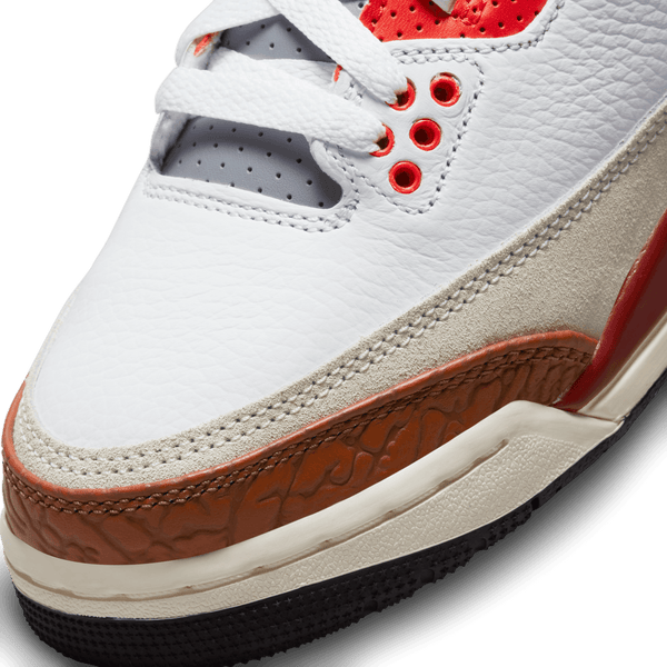 Jordan - Boy - GS Air Jordan Retro 3 SE - White/Black/Mars Stone