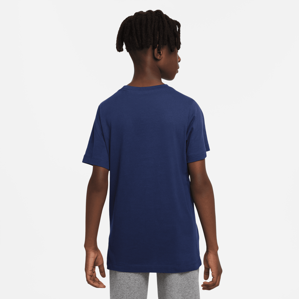 Nike - Boy - Seasonal Club Tee - Midnight Navy – Nohble