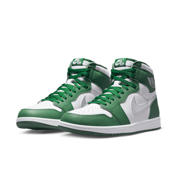Jordan - Men - Retro 1 High OG - Gorge Green/Silver/White