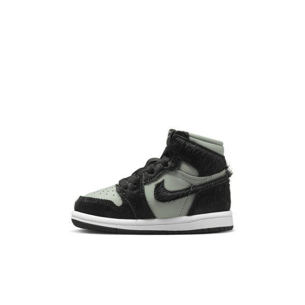Jordan - Girl - TD Retro 1 High - Medium Grey/Black/White