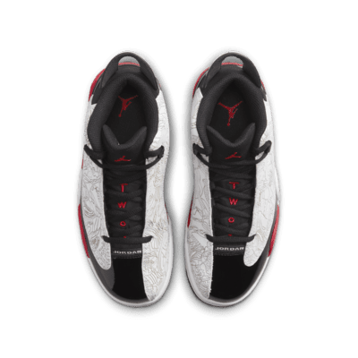 Jordan - Boy - GS Dub Zero - White/Fire Red/Black