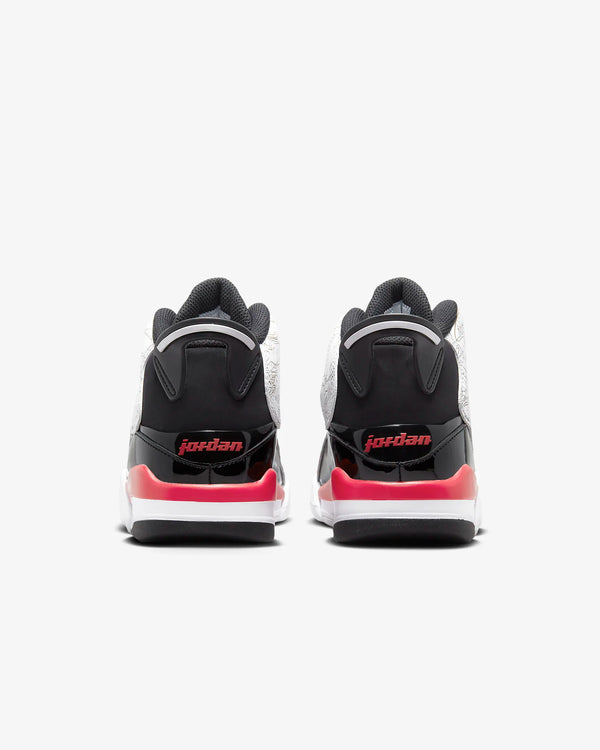 Jordan - Boy - GS Dub Zero - White/Fire Red/Black