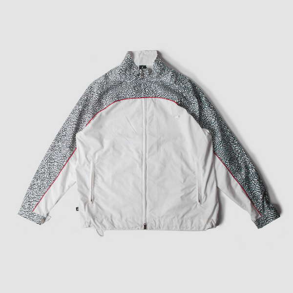 Vintage - Men - Jordan Fullzip Warmup Jacket - White/Black