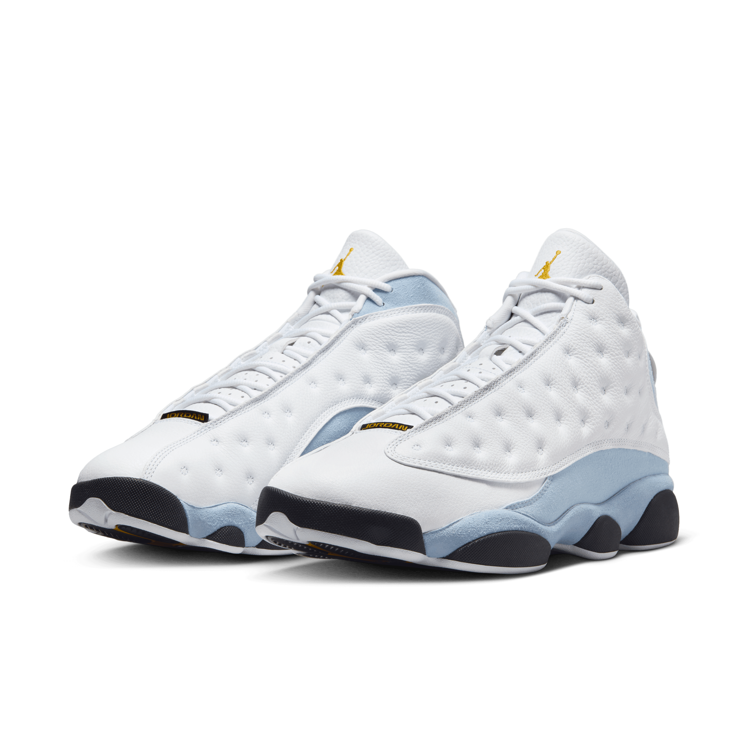 Air jordan 13 white and blue discount