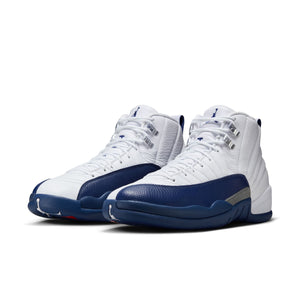 AIR JORDAN - RETRO 12 - WHITE/FRENCH BLUE/METALLIC SLIVERS RELEASING 08/16