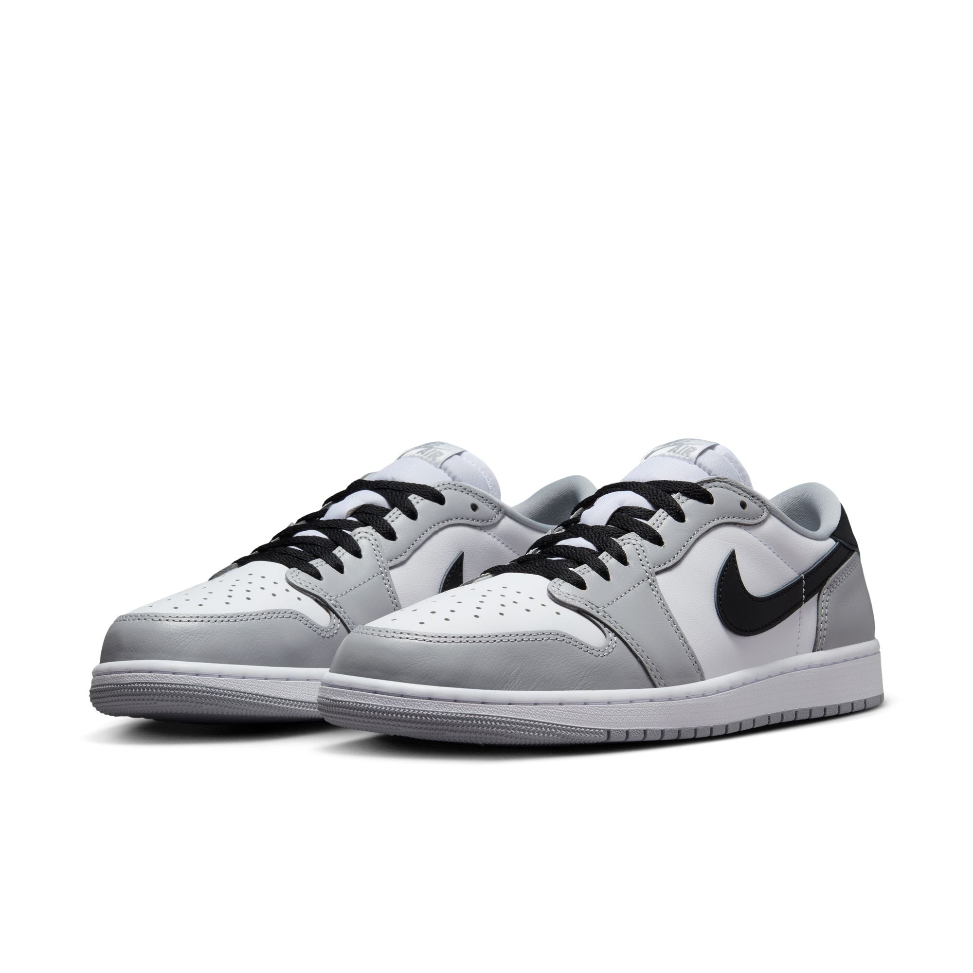 AIR JORDAN RETRO 1 LOW OG WHITE BLACK WOLF GRAY RELEASING 07 20 Nohble