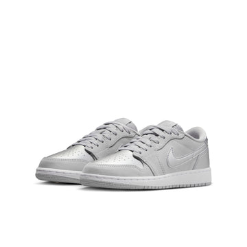 AIR JORDAN - 1 LOW OG - NEUTRAL GRAY/ SLIVER/ WHITE RELEASING 06/01