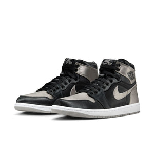 AIR JORDAN - RETRO 1 - BLACK/ MEDIUM GRAY/ WHITE - RELEASING 10/05