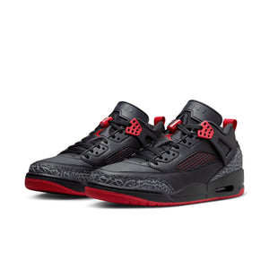 AIR JORDAN - SPIZIKE LOW - BLACK/ GYM RED RELEASING 03/01