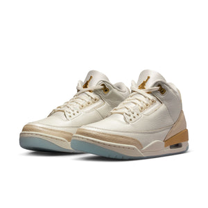 AIR JORDAN - RETRO 3 - SAIL/TEAM GOLD/ PALE IVORY/METALLIC GOLD RELEASING 11/22