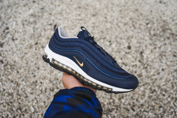 Nike Air Max 97 ” Navy Gold ” Available In-store now!