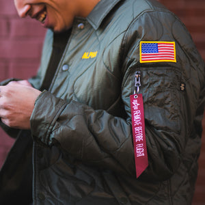 Alpha Industries " Quilted Storm Cruiser " available now!