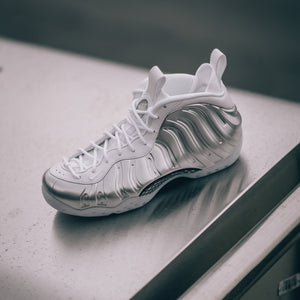 Womens Nike Air Foamposite One Pro " Chrome " Available In-store now!