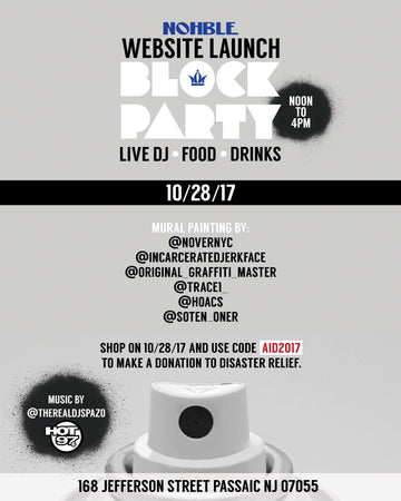 NOHBLE WEBSITE LAUNCH EVENT 10/28/17