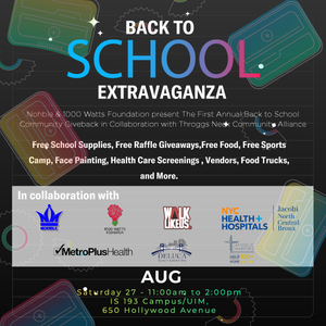 Back To School Extravaganza