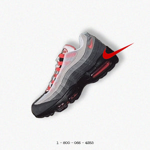 Nike Air Max 95 OG "Solar Red" Available 7.19