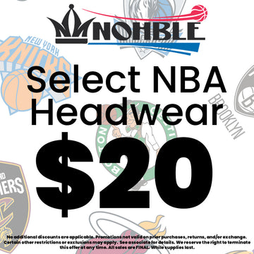 Select NBA Hats $20 In-Store Starting 4/13