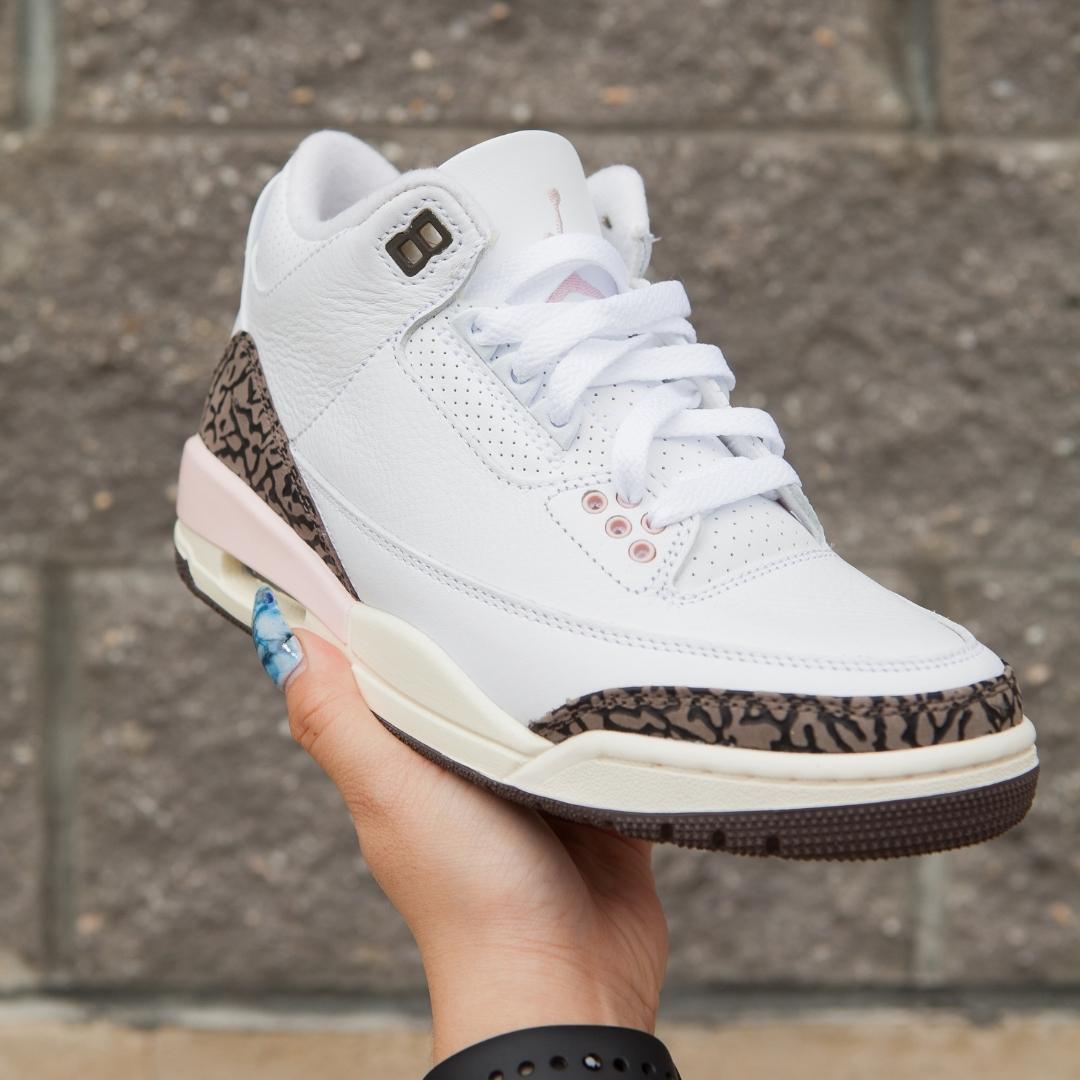 Air Jordan Retro 3 WMNS Dark Mocha Available 5 14 Nohble