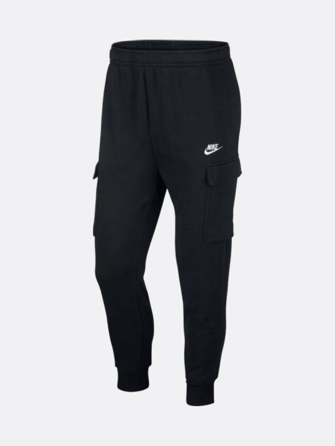 Nike - Men - Club Cargo Sweatpant - Black/White – Nohble