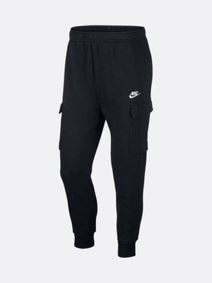 Nike - Men - Club Cargo Sweatpant - Black/White