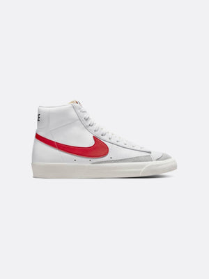 Nike - Men - Blazer Mid '77 Vintage - White/Habanero Red - Nohble