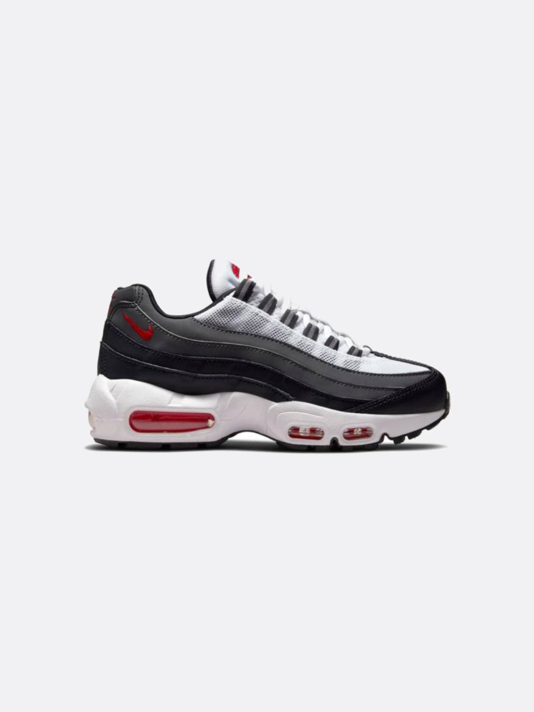 HOT Nike Shoes Red Black And Grey Air Max 95 Nike Boy GS Air