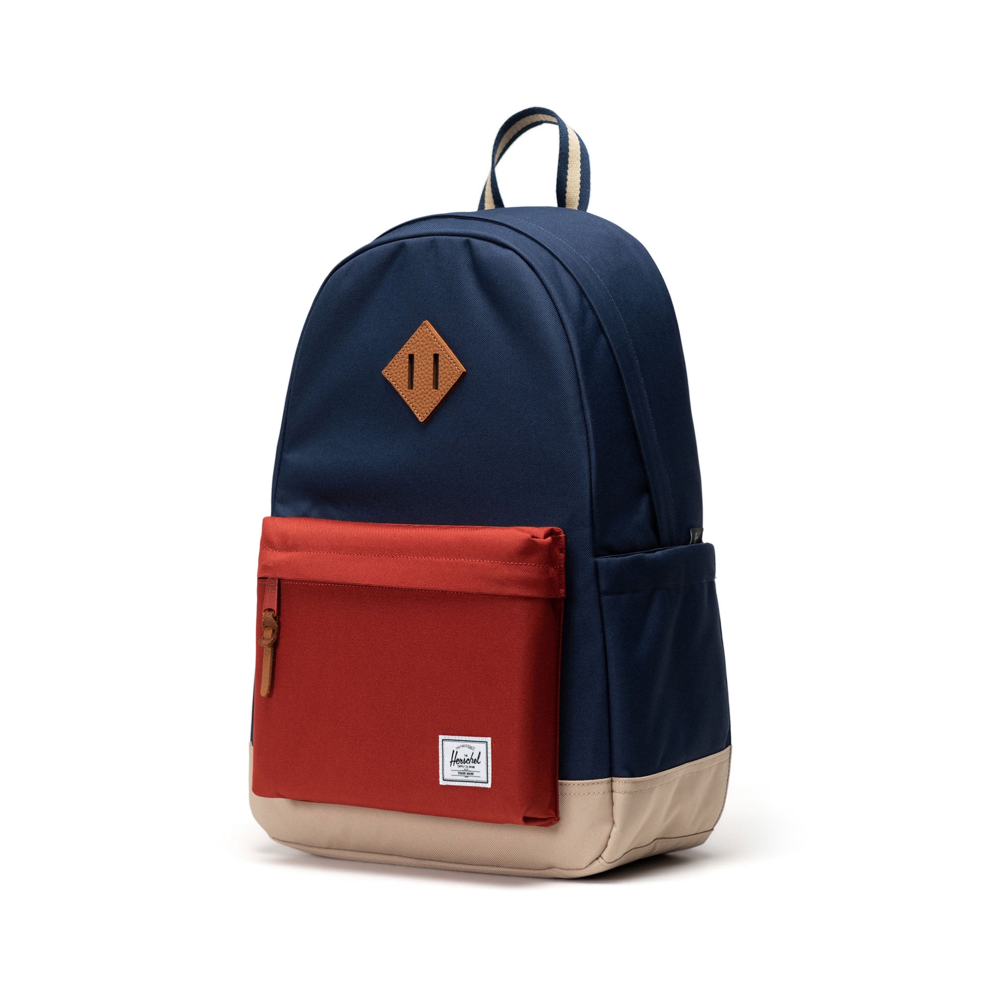 herschel backpack red and black Herschel Supply Co Heritage Backpack, 24L, Black/Red