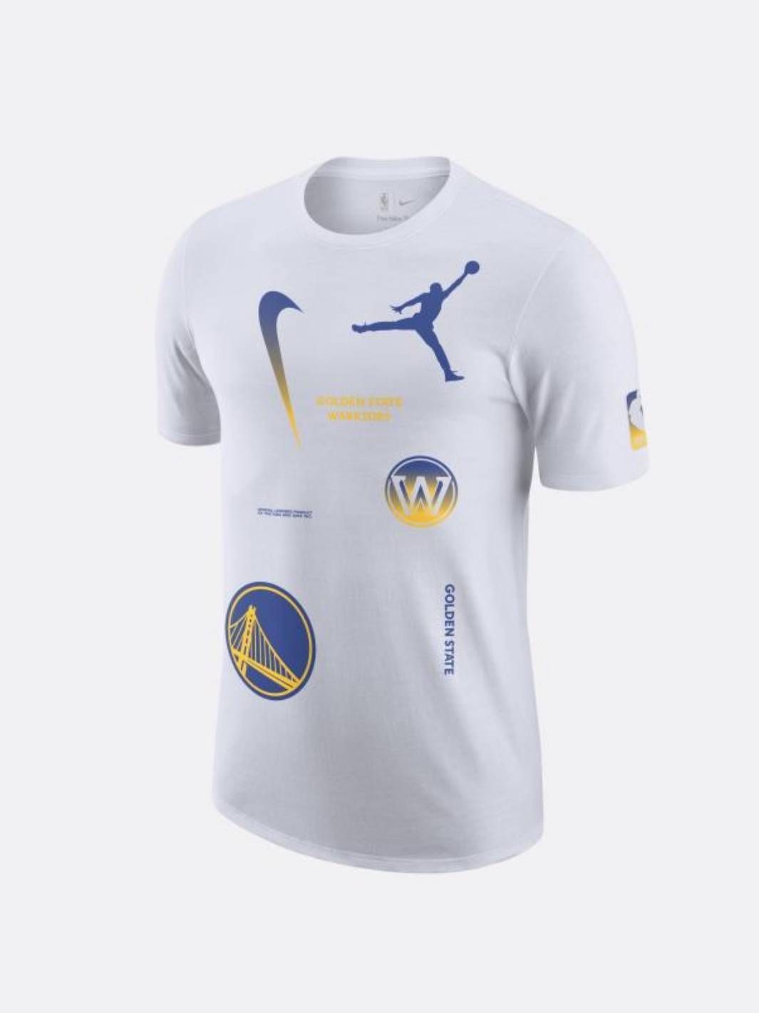 Nike, Shirts, Nike Drifit Nba Golden State Warriors Short Sleeve Mens  Large Tshirt