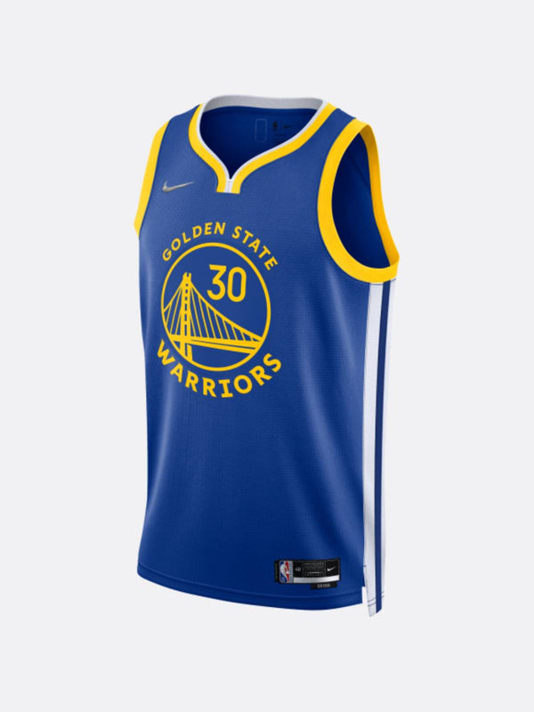 Nike - Men - Stephen Curry Warriors Swingman Jersey - Rush Blue