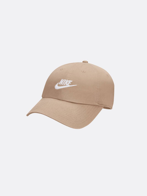 Nike - Accessories - Swoosh Club Dad Hat - Khaki/White