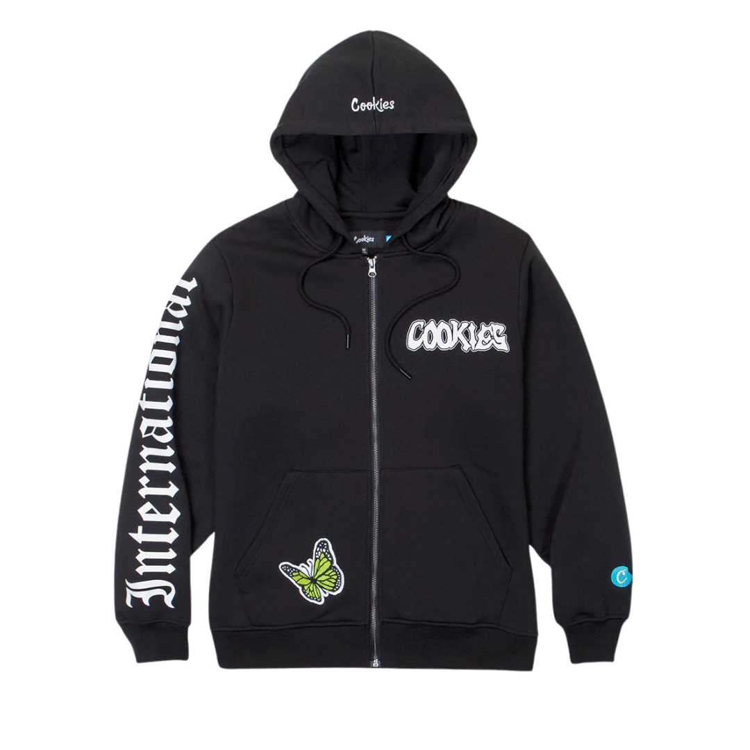 Cookies - Men - Highest Of Highs Zip Hoodie - Black – Nohble