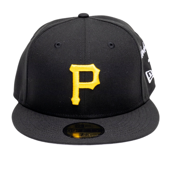 NEW ERA - Accessories - Pittsburg Pirates Team Verbiage Fitted - Black/Yellow